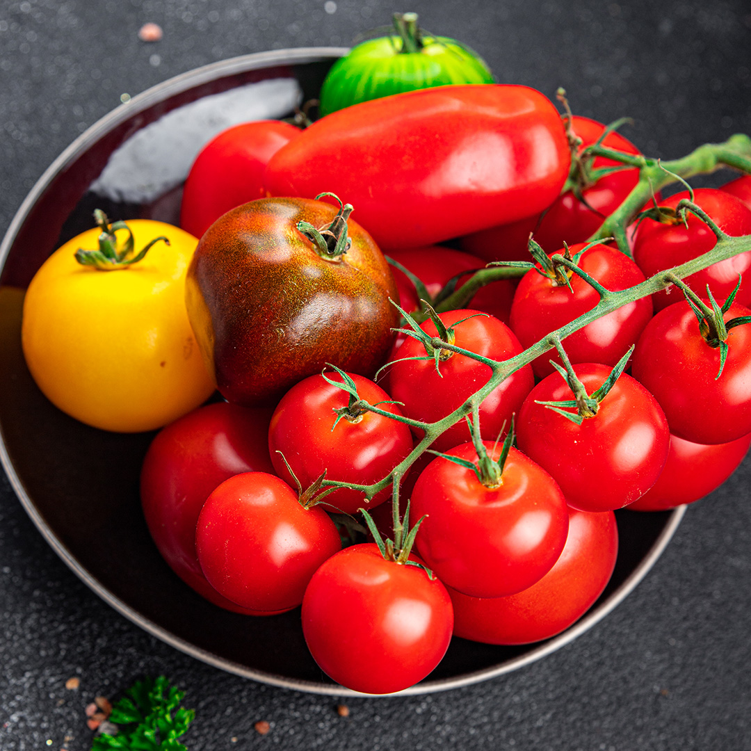 Tomatoes and Peppers